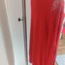 Red long sleeve long line jumper by Roman suitable for wide hips size UK14/16 EU42/44 Postage included Image 5