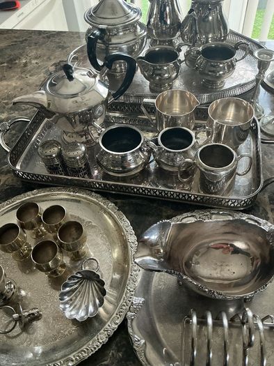 silver plated joblot