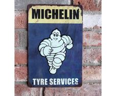 Michelin Man  Blue Metal Small HS252