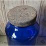 Medicine Jar Blue Glass P.J. Ryan Mountrath KAS957 Image 3