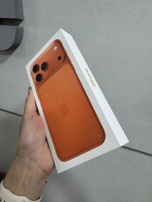 New Sealed Irish Apple iPhone 17 Pro Max 256 GB: 6.9-inch Display with ProMotion, A19 Pro Chip, Best Battery Life in Any iPhone Ever, Pro Fusion Camera System, Center Stage Front Camera; Cosmic Orange