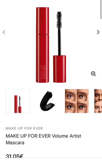 MAKE UP FOR EVER Volume Artist Mascara