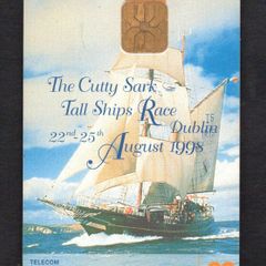 1998 Ireland 20 unit The Cutty Sark Tall Ships Race 22-25th August 1998 (ODS3) Call Card Used