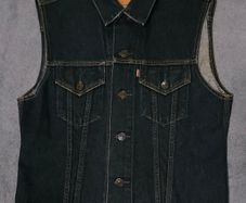 Levis Vintage 1990s Denim Trucker Vest Near new condition