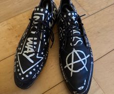 Adidas X Jeremy Scott Slim Graffiti trainers