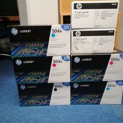 Hp 504a plus 2 collection units