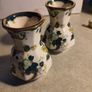SET OF 2 SMALL Mason Ironstone Green Chartreuse Pattern Image 6