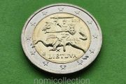 Lithuania 2015 year Uncirculated 2 Euro coin.