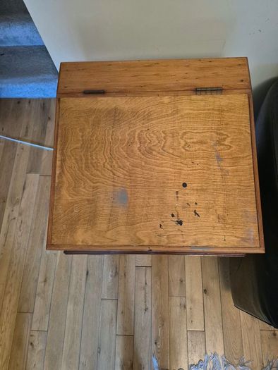 Antique school desk
