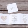 Floral Heart Wedding Invites Image 3