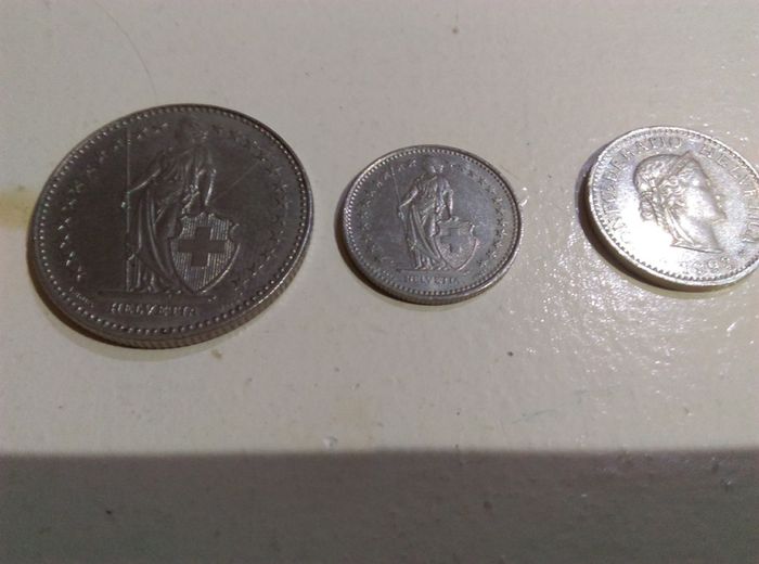 Switzerland Set Of 5 Coins