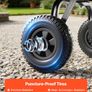 Garden Dump Cart 181kg - No-Flat Wheels Image 3