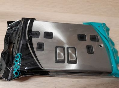 Deco Click double socket