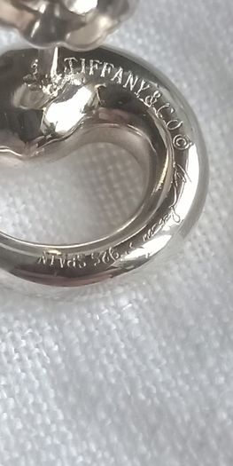 Tiffany & Co Elsa Peretti eternal circle sterling silver earrings