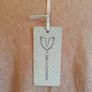 Carla Giannini Angora Wool Jumper Salmon Dusky Pink Heart Star One Size NWT  CAN POST Image 7