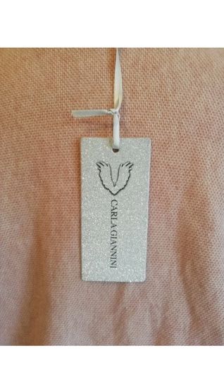 Carla Giannini Angora Wool Jumper Salmon Dusky Pink Heart Star One Size NWT  CAN POST