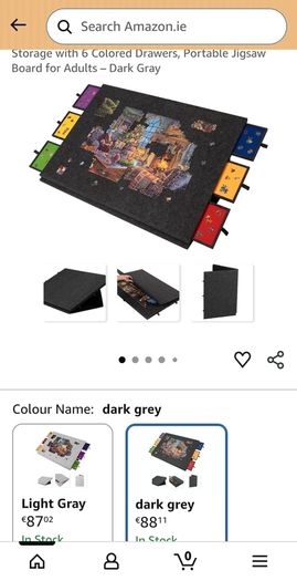 Lavievert 2000 Piece Jigsaw Puzzle Board