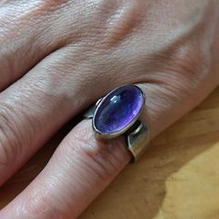 Sterling Silver Ring - Size K - Stamped for Silver (S25)