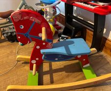 Wooden Rocking Horse