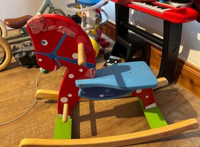 Wooden Rocking Horse