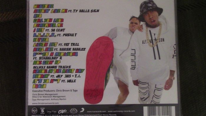Chris Brown x Tyga - Fan of a Fan The Album CD