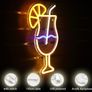 Cocktails Neon Sign for Wall Decor Goblet LED (15.7 inch x 10 inch) Image 3