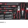Pacini 3 Drawer Tool Chest with Full Tool Set Image 9