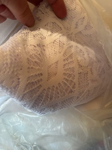 net curtains brand new -bin bag full - read full ad