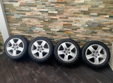 Audi A4 b6/b7Alloy wheels with hankook tyres.