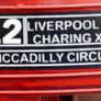 (12" long) London Evening News Oxford Diecast Vintage Model Double Decker Red Bus Image 9