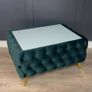Chesterfield velvet coffe table Image 10