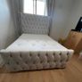 Brand New King Frame Beds Available With Optional Ottoman Storage & Tufted Memory Foam Mattresses Image 2