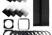 8 Pcs Square Gradient lenses + ND Filter Kit For Camera 67 to 82mm