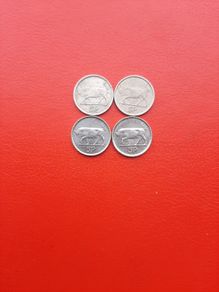 4 X 1990s Irish 5p