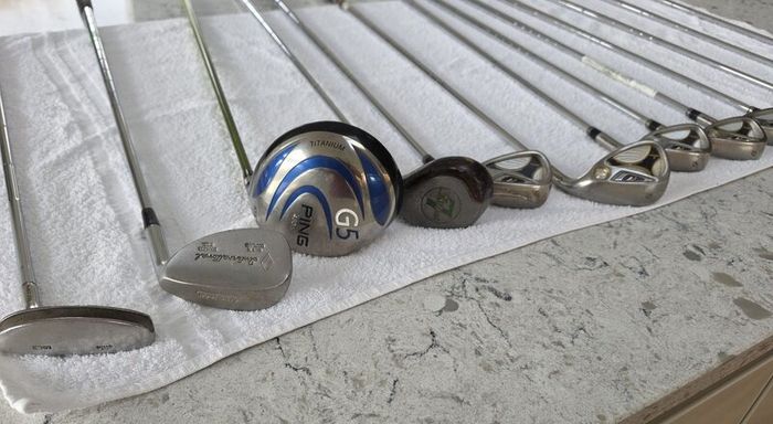 Golf clubs with Bag+Caddy