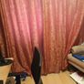 curtains, red/ long Image 5