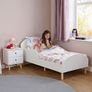 House Toys Kids White Toddler Bed Image 6
