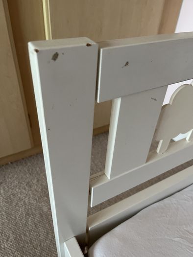Ikea Kritter Toddler Bed With Mattress.
