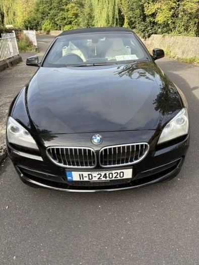 BMW 6-Series 2011 Convertible Black Petrol