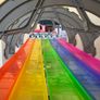 Hot Wheels Mario Kart Rainbow Road Raceway Set Image 3