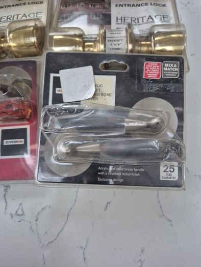 door handle and locks