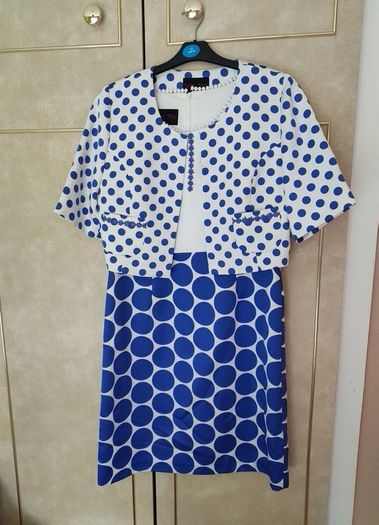dress and jacket