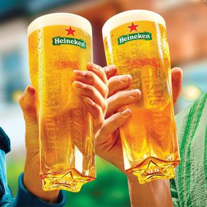 Heineken Star Pint Glass
