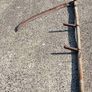 Very Early 20th Century 42" Blade Scythe..6 foot Handle Image 3