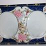 Vintage Porcelain Double Oval Frame Image 2