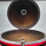 24" Ceramic Kamado & Custom Outdoor Table with integrated Parasol. Image 7