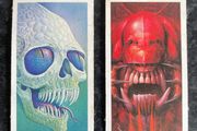 Vintage Weetabix Scary Stickers Lot of 2