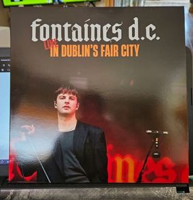 Fontaines D.C. "Live In Dublin's Fair City" Vinyl Album