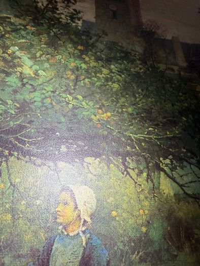 Vintage Framed Walter Osborne Print - Apple Gathering, Quimperle