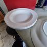 SET OF 6 Wedgwood Serving Plates Bowls Vogue Fine China Hotel Dining White Dishes England Image 7